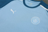 2024/25 Man City Light Blue Training Jersey(A Set)