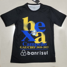 Gremio #6 Champions Black Shirt 2023/24