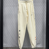 2025 Nk~ Off-White Pure Cotton Sports Trousers Zipper style