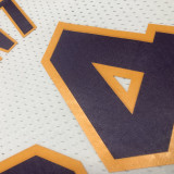 2009/10 Lakers BRYANT #24 Retro White NBA Jerseys热压