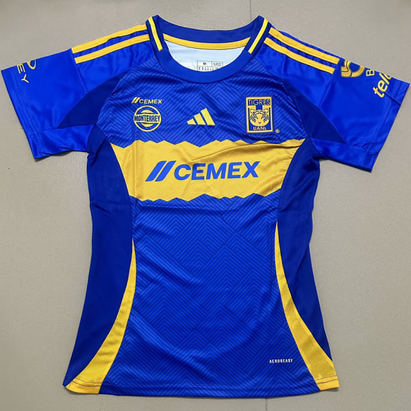 2024/25 U.A.N.L Tiger Away Blue Women Soccer Jersey 女