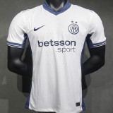 2024/25 In Milan Away White Player Version Soccer Jersey 有胸前广告