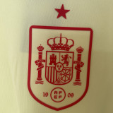 2024/25 Spain 1:1 Quality Away Yellow Fans Soccer Jersey