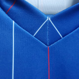 1982 France Home Blue Retro Soccer Jersey