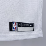 Nets IRVING #11 White Kids NBA Jersey 热压