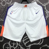 Suns White NBA Pants