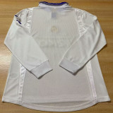 1997/98 RM White Home Retro Long Sleeve Soccer Jersey