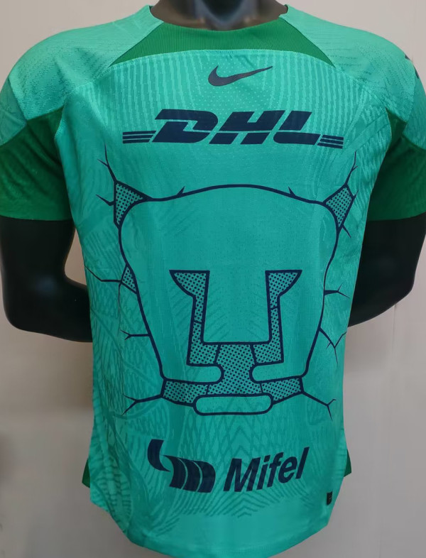 2023/24 Pumas UNAM Green Player Soccer Jersey