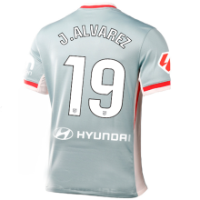 J.ALVAREZ #19 ATM Away Fans Jersey 2024/25 （LaLiga Font 西甲字体 有号下广告  ）