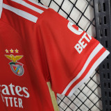 2023/24 Benfica Home Red Kids Soccer Jersey
