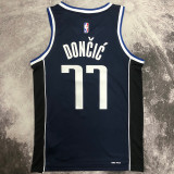 2023/24 Mavericks DOECIC #77 Sapphire Blue NBA Jerseys