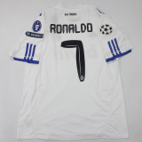 2010/11 RM Away Black Retro Long Sleeve Player Version Jersey 球员版