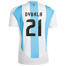 DYBALA #21 Argentina Home Fans Soccer Jersey 2024/25