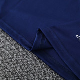2025 Flamengo Sapphire Blue Vest Training Jersey(A Set)