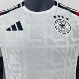 2024/25 Germany Home White Player Version Long Sleeve Jersey