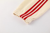 2025 BFC Beige Zipper Jacket Tracksuit