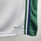 Mavericks IRVING #11 White City Edition 75th NBA Jerseys 75周年