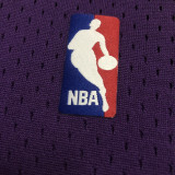 1984/85 Lakers JOHNSON #32 Retro Purple NBA Jerseys热压