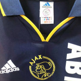 2000/01 AX Away Yellow Retro Soccer Jersey