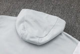 2024/25 Al Nassr White Kids Hoody Zipper Jacket Tracksuit