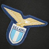 2015/16 Lazio Away Black Retro Soccer Jersey