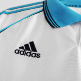 1998/1999 Marseille Home White Retro Soccer Jersey