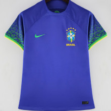 2022/23 Brazil Away Blue Women Soccer Jersey