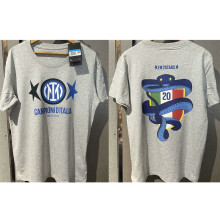 2023/24 In Milan CAMPEONES 20 Grey Cotton Shirt 灰色