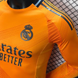 2024/25 RM Away Player Version Long Sleeve Soccer Jersey
