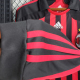2007/08 AC Milan Home Long Sleeve Retro Jersey