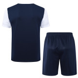 2025 Sao Paulo White Sapphire Blue Training Jersey(A Set)