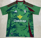 2024/25 Albacete Green Fans Soccer Jersey 阿尔巴赛特