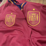 GAVI #9 Spain 1:1 Quality Home Red Fans Jersey 2022/23