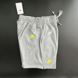 2024/25 Nk~ Grey NBA Pure Cotton Shorts Pants