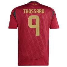 TROSSARD #9 Belgium 1:1 Quality Home Fans Jersey 2024/25