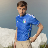 2023/24 Italy Home Blue Player Version Soccer Jersey