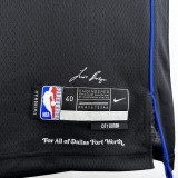 2023/24 Mavericks DONCIC #77 Black City Edition NBA Jerseys