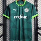 2023/24 Palmeiras 1:1 Home Green Fans Jersey (All Sponsor 全广告)