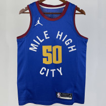 2023/24 Nuggets GOROON #50 Blue NBA Jerseys