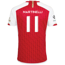 MARTINELLI #11 ARS 1:1 Quality Home Fans Jersey 2023/24 (UCL Font)