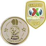 2024/25 Club America Home Yellow Long Sleeve Fans Jersey