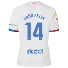 João Félix #14 BA 1:1 Quality Away Fans Jersey 2023/24 (LaLiga Font 西甲字体)