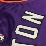 Suns AYTON #22 Purple Retro NBA Jerseys
