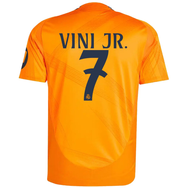 VINI JR． #7 RM Away Fans Jersey 2024/25 （UCL Font) ★★