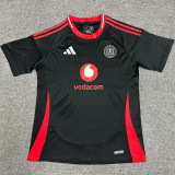 2024/25 Orlando Pirates Black Fans Soccer Jersey 奥兰多海盗