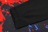 2024/25 Napoli Red Black Sweater Tracksuit