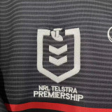 2022/23 Penrith Panthers Home Black Rugby Shirt 美洲豹