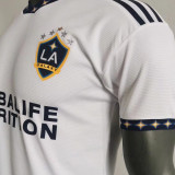 2022 LA Galax FC Home White Player Version Soccer Jersey