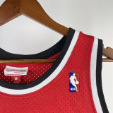 1983/84 Trail Blazers DREXLER #22 Red Retro NBA Jerseys 热压