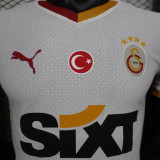 2024/25 Galatasaray Away White Player Version Soccer Jersey
